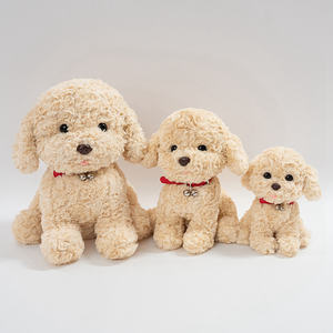 Peluche a Forma di Cane Teddy con Campanello, Morbido Animale di Pezza, Regalo di Natale per Bambini, Regalo di San Valentino - Product Image 2