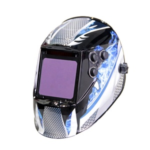 CE EU-type EN ISO16321 Vista más grande 100*97mm <span class=keywords><strong>Tregua</strong></span> Color Auto Oscurecimiento Casco de soldadura - Product Image 1