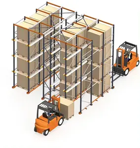 Warehouse Drive In Pallet Rack System From China Racks For Storage Industrial Warehouse