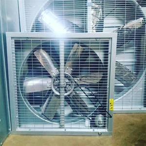 Ventilateur d'extraction mural industriel en métal de 50 pouces à haute efficacité, à poussée et aspiration, pour sous-sol - Product Image 5