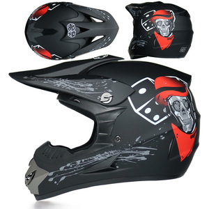 Descente <span class=keywords><strong>DH</strong></span> tout-terrain AM vtt casque complet, casque d'équitation MX casque complet tout-terrain peut être personnalisé - Product Image 2