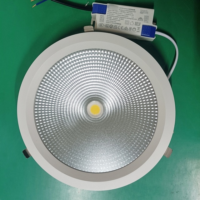 8 Inch Led Downlight 30w 36w 40w Commercial Downlights COB Lighting Ceiling Led Recessed Down Lights for Hotel Shopping