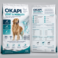 Aliment pour chiens adultes OEM Joint Mobility, 24% de protéines, glucosamine, chondroïtine, oméga, soutien digestif, 10kg, 12kg, en vrac