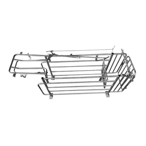 New Design Hot Galvanized Sow Free Access Stall Customized Farm Feeding Cage Pig Gestation Crate Animal Welfare