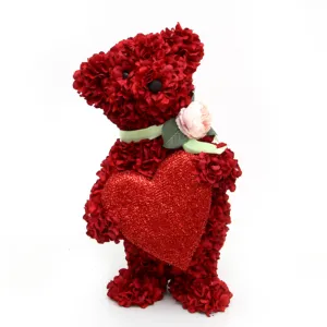 2024 Ins Popular Artificial Rose flower Bear Different Shape For Wedding Valentine's Day Decoration Holiday Home Decor