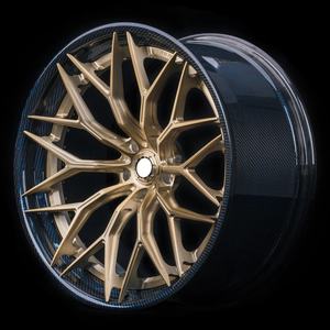 DJJ-Jante forgée 5x114.3 en fibre de carbone 20 21 22 23 pouces, jante en alliage concave de luxe pour <span class=keywords><strong>Ferrari</strong></span> SF90 296 GTB 488 599 - Product Image 2