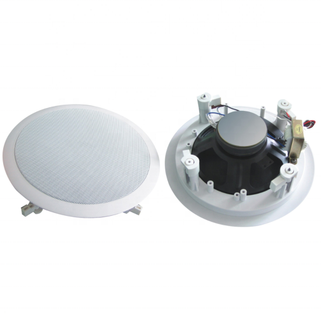 Metal Grill Cover Fireproof Audio System Ceiling Speaker Conference pa System Indoor Ceiling Speaker Outdoor Sound System