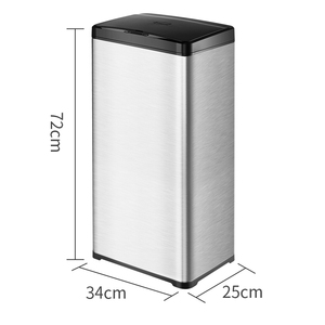 Poubelles intelligentes sans contact en acier inoxydable 50L <span class=keywords><strong>poubelle</strong></span> à poussière <span class=keywords><strong>poubelle</strong></span> intelligente armoires de meubles de <span class=keywords><strong>cuisine</strong></span> capteur <span class=keywords><strong>poubelle</strong></span> - Product Image 2