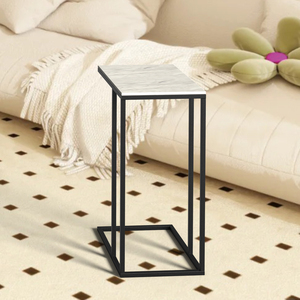 Hiện đại tối giản phun sơn rõ ràng Vòng Tempered bàn ăn Bàn cà phê bên bàn nhà đồ nội thất - Product Image 1