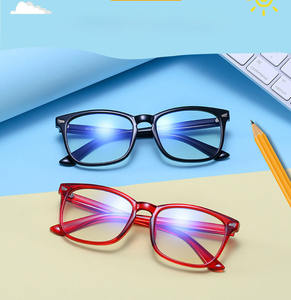 Gafas de moda Para niños, montura de gafas con bloqueo de luz azul, con funda, tr90 - Product Image 6