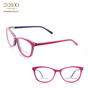 ZOHO logotipo personalizado niños gafas personalización hecho gafas de Marco