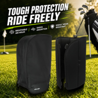 Housse de protection contre la pluie pour sac de golf avec logo personnalisé, rembourrage intérieur, protection toutes saisons, accessoires de golf pour clubs, vente en gros usine