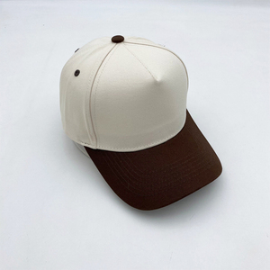 Gorra de Béisbol Personalizada Bordada de 5 Paneles, Gorra de Dos Tonos Estilo Dad Snapback con Logotipo Impreso, Gorras Snapback Lisas para Empresas - Product Image 5