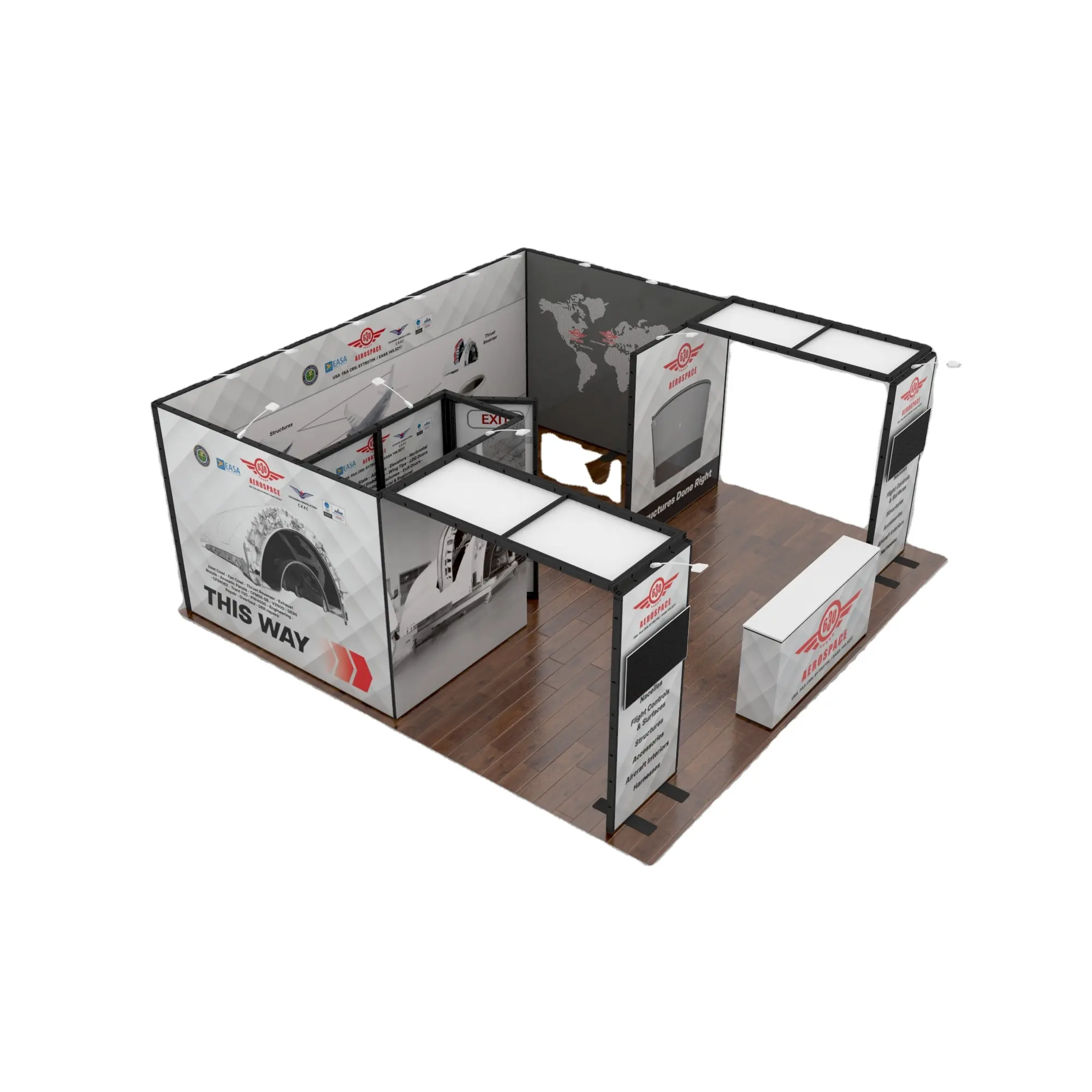 20 x 20 6 x 6 groß groß DIY großhandel benutzerdefiniert wiederverwendbar modular aluminium messezeltung messezelt stand