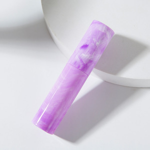 Leakproof <b>10ml</b> Cylindrical Aluminum Perfume Tube Empty Makeup Sub <b>Bottle</b> Wholesale Custom for American Sellers - Product Image 5