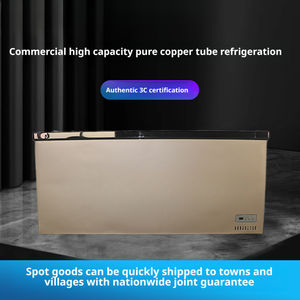 Congélateur coffre domestique à température unique - Réfrigération pour aliments surgelés et viande, 1 porte supérieure - Product Image 3