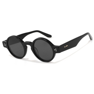 <b>Round</b> <b>Sunglasses</b> Tortoise Shell <b>Frame</b> Brown Lenses UV400 Protection Unisex Adult Retro Style Casual Wear - Product Image 6