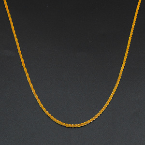 สร้อยคอจี้ทำเองรูปโดนัททอดแบบกำหนดเอง สร้อยโลหะผสมลายคลื่นน้ำ สร้อยคอแบบเชือก สร้อยคอแบบโชคเกอร์ สำหรับทุกเพศ เหมาะสำหรับงานเต้นรำ - Product Image 4