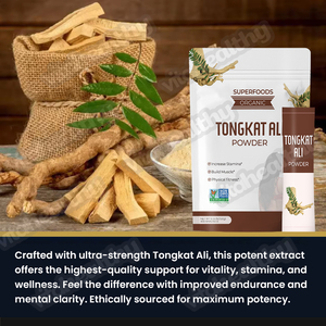 Vitahahealthy OEM ODM <span class=keywords><strong>Tongkat</strong></span> <span class=keywords><strong>Ali</strong></span> Pó Suplemento <span class=keywords><strong>Bulk</strong></span> Atacado Natural 200:1 <span class=keywords><strong>Tongkat</strong></span> <span class=keywords><strong>Ali</strong></span> Raiz Pura Extrair Pó Instantâneo - Product Image 6