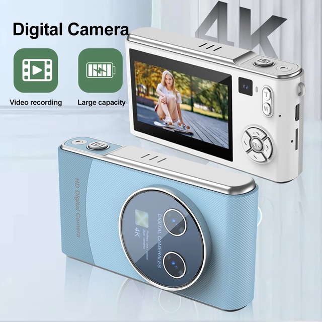 Wholesale Portable Mini LK005 HD Dual Camera Retro Student Card Digital Camera for Campus Students