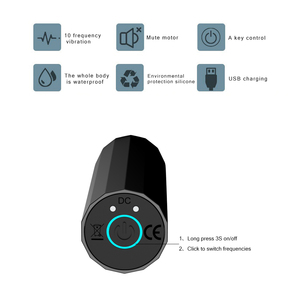 ของเล่นทางเพศขนาดเล็กสำหรับผู้ใหญ่ ไวเบรเตอร์ทรงกระสุนพลังสูง - Product Image 5