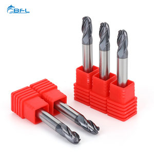 BFL <strong>Tungsten</strong> <strong>Carbide</strong> 4 Flutes Ball Nose <strong>End</strong> <strong>Mill</strong> For Steel - Product Image 4