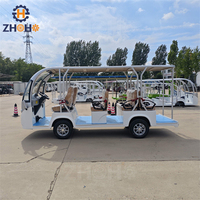 Bus électrique avec éclairage LED, prix d'usine, bus touristique fermé, club touristique, bus vintage, voiture de voyage fabriquée en Chine