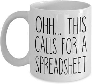 Vente en gros DD1051 – Cadeaux de bureau personnalisés pour femmes et hommes – Tasses à café blanches amusantes pour comptable – Mug « Freak in the Sheets » avec tableau de bord - Product Image 2