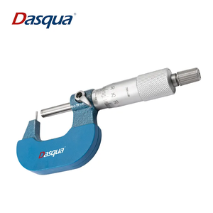 أداة دقيقة مقياس ميكرومتر أنبوبي ميكانيكي من Dasqua 0-25 مع سقاطة أسطوانية لإيقاف الكشتة - Product Image 6