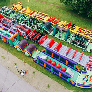 Caliente productos para vender en línea campamento inflable obstáculo 5k de obstáculos inflables para la venta - Product Image 5