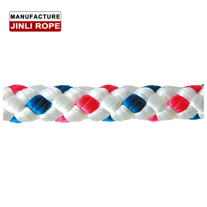 JINLI 3/4 ''<span class=keywords><strong>Corde</strong></span> d'<span class=keywords><strong>escalade</strong></span> en polyester tressé double, <span class=keywords><strong>corde</strong></span> de sauvetage statique - Product Image 6