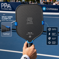 Clip de poids pour raquette de pickleball 3g, blocs d'équilibrage à clipser 16MM, alternative au ruban de plomb pour accessoires de raquettes de pickleball
