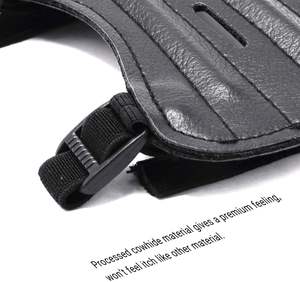 Pelindung lengan panahan, gelang panahan/pelindung lengan bawah kulit sapi panahan, pelindung lengan untuk pemburu pemanah - Product Image 3
