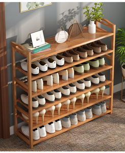 XJ01 Meilleure vente Étagère <span class=keywords><strong>à</strong></span> <span class=keywords><strong>chaussures</strong></span> en bambou <span class=keywords><strong>à</strong></span> 5 niveaux 70 cm Prix abordable Grand mobilier de maison Moderne 50 pièces Armoires de rangement - Product Image 5