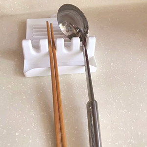 Soporte creativo para espátulas, tapete para cucharones de sopa, reposapalillos, organizador de tapas de ollas, estante de cocina, soporte para espátulas y cucharas de encimera - Product Image 3
