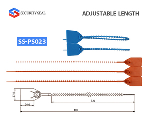 Пластиковые тамперные пломбы, стяжки на молнии для огнетушителей, протягивающие безопасные бирки, пронумерованные одноразовые самоблокирующиеся стяжки - Product Image 6