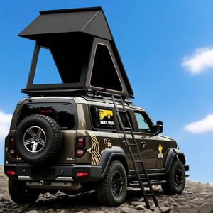 Tente de toit ultra-fine en alliage d'<span class=keywords><strong>aluminium</strong></span> triangulaire pour véhicules tout-terrain - Product Image 6