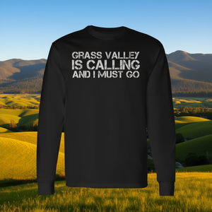 Camiseta Polo de Manga Larga de Grass Valley, California, Producto Promocional de California, Tierra del Estado Dorado - Product Image 3