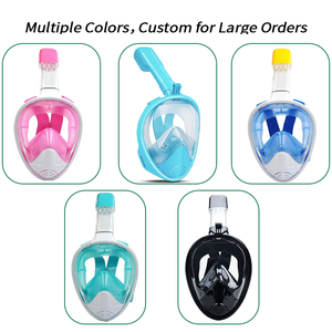 गर्म बिक्री हटाने योग्य पूर्ण चेहरे वाटरप्रूफ एंटी-फॉग एडजस्टेबल स्नॉर्कलिंग डाइविंग मास्क स्विमिंग डाइविंग के लिए अनुकूलित - Product Image 5