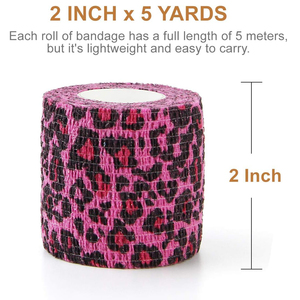 Bande de maintien pour <span class=keywords><strong>tatouage</strong></span>, antidérapante, athlétique, non tissée, imperméable, jetable, auto-adhésive, élastique, pour couvrir et protéger les poignées - Product Image 2