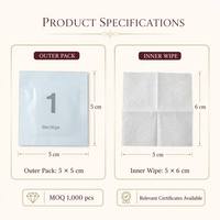Lingettes Nettoyantes Premium en Microfibre pour Écrans, Tampons Pré-Imprégnés d'Alcool, Utilisation Multi-Appareils, Emballage Individuel Portable 26%/70%