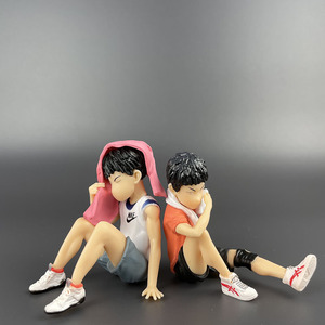 Marchio di animazione marea Slam Dunk Master Xiangbei cinque personaggi congelati tigre posizione acero seduta GK modello di 1:8 in PVC fatto a mano - Product Image 3