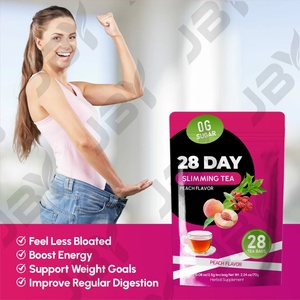 JBY Té de Hierbas Personalizado para Limpieza y Adelgazamiento de 28 Días, Mezcla para el Bienestar Digestivo y Desintoxicación Natural, Fórmula Vegana para Adultos - Product Image 2