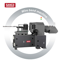 Máquina de Doblado de Alambre de Acero al Carbono, Dobladora CNC Multimaterial Servo para Alambre de Cobre, Aluminio, Latón y Titanio de 1-6 mm