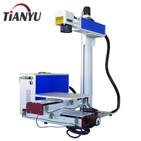 Marqueur de gravure dynamique couleur Mopa 3D Machine de gravure laser à fibre de bureau 20W 30W 50W 100W Machine de marquage laser à fibre métallique