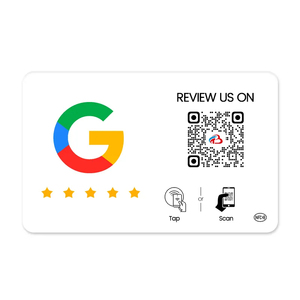 Tarjetas de Visita con Chip NFC Programable y Logotipo Personalizado, 13.56MHz RFID, Reseñas de Google Personales, Plástico PVC Impermeable - Product Image 2