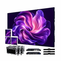 Mur vidéo LED de location 4m x 3m, pleine couleur, étanche IP65, luminosité 1000cd, garantie 5 ans pour événements extérieurs/intérieurs