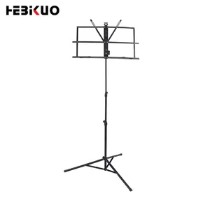 Wholesale music stand foldable music instrument sheet music stand