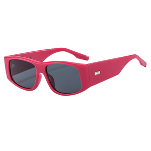Psn Rectangle <b>Sunglasses</b> Full Rim Uv400 Unisex Outdoor Fashion <b>Retro</b> Adult - Product Image 5