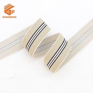 Webbing Manufacturer Free Design 1inch 2inch Custom Jacquard <b>Elastic</b> Waistband Nylon Web Band for Underwear - Product Image 5